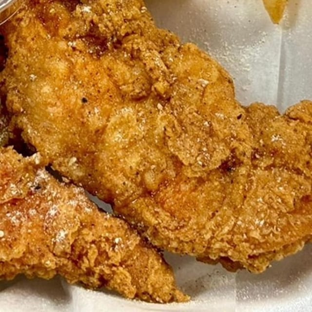 3 Pieces Chicken Tenders.