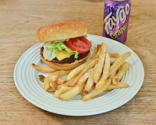 Double Cheese Burger.